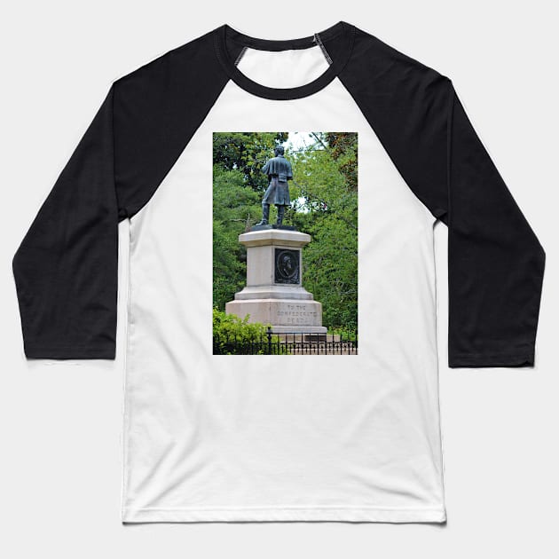 Rear Side Of Monument Baseball T-Shirt by Cynthia48